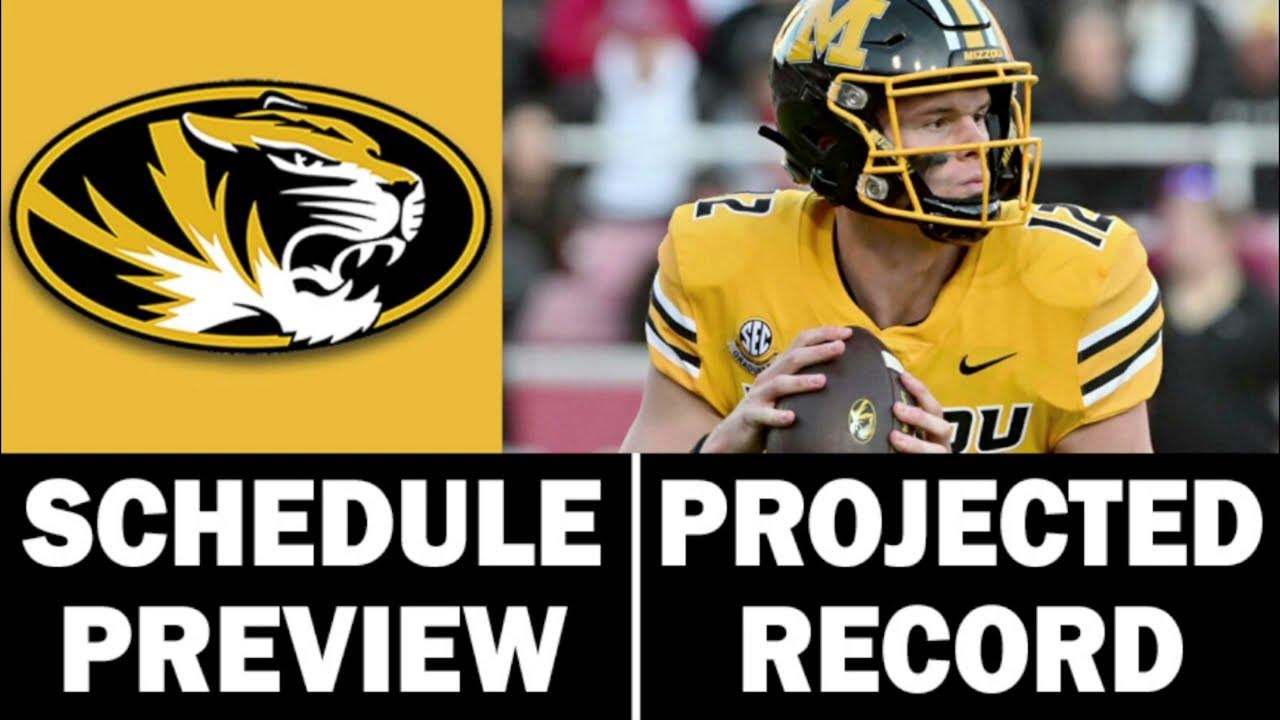 Missouri Football 2025 Schedule Preview & Record Projection YouTube