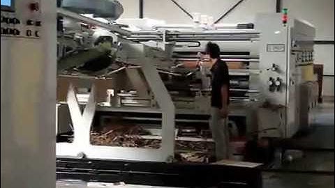 Automatic 4 Colors Printer Slotter Die-Cutter &Scraps Cleaner Inline Folder Gluer Counter Ejector