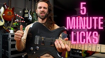 5 Minute Licks - Learn My Okayest Legato Lick