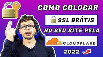 Como Colocar SSL Grátis no Site Pela CloudFlare - Atualizado 2022 🔒