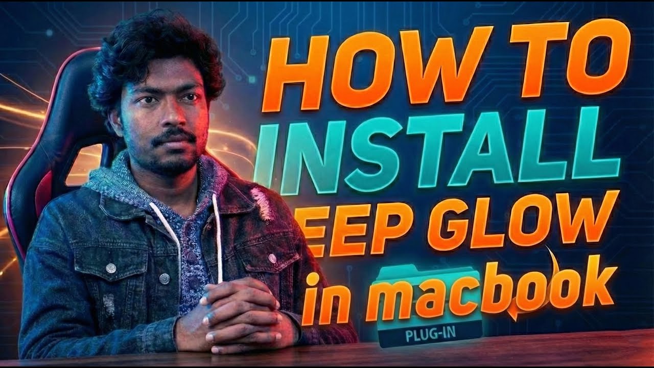 How to install Deep Glow Plugin in MacBook/ Mac Mini