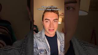 when someone “doesn’t need therapy” #comedy #funny #shorts