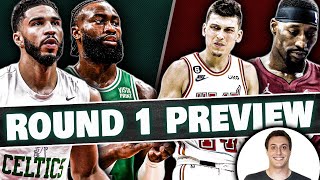 Boston Celtics vs Miami Heat Round 1 Preview (w\/ Dan Greenberg) | First to Floor