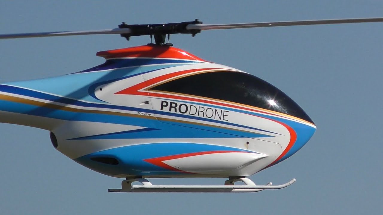 ラジコンヘリ PRODRONE PDH-02C F3Cフライト - YouTube