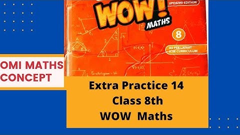 Extra practice of chapter 14 Q-10 to 16 class 8 wow maths #maths #science