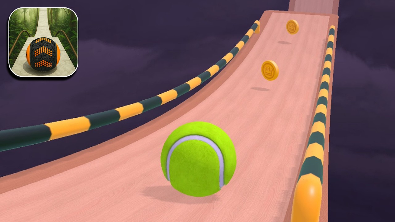 Прохождение игры Spare Balls Rolling Adventure на скорость, уровень 194.