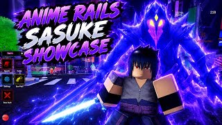 Anime Rails War Arc Sasuke Showcase (Purple Ninja)
