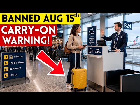 15 Airport Rule Changes in August 2026 That Nobody's Talking About!