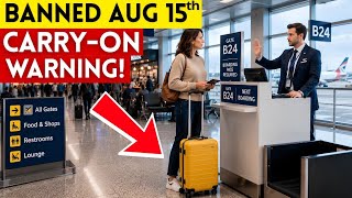 15 Airport Rule Changes in August 2026 That Nobody's Talking About!