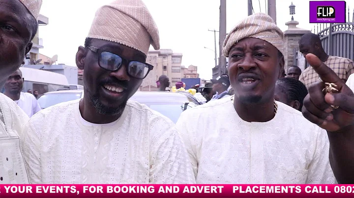 PASUMA, TAYE CURRENCY  AT  ODUWOLE TEMITOPE ABIKE AND ADEBAYO WASIU KOLAPO'S WEDDING IN LAGOS
