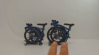 Leggero 9S, 16D vs 20D, 16 Inch vs 20 Inch Disc Brake Trifold Bike