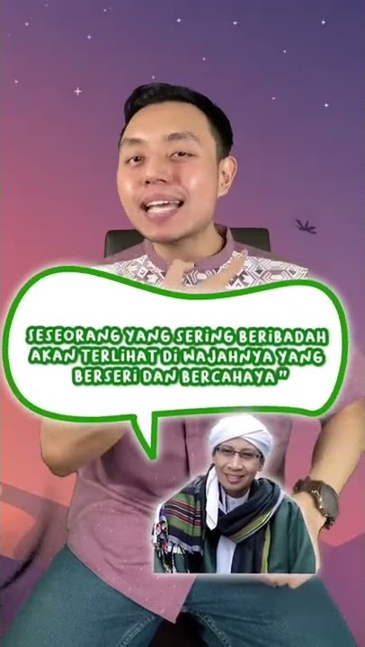 Kenapa ustadz jidatnya hitam? #shorts