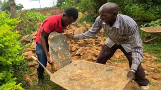 Emotional!!!💔 First Day Building My Brother A House In The Village 😭