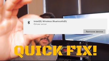 PC Bluetooth driver error nothing works? easy fix!