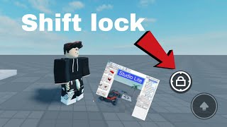 Como colocar shift Lock no Studio lite 