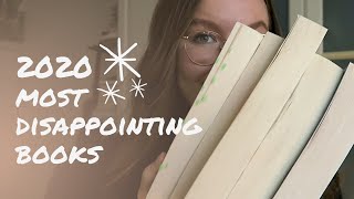 My Most Disappointing Books of 2020