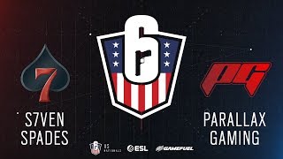 S7ven Spades vs. Parallax Gaming | R6 US Nationals - 2019 | Stage 2 | Week 1 | Eastern Conference screenshot 4