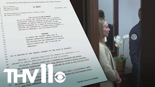 Bill honoring fallen Arkansas officer signed by Gov. Sanders