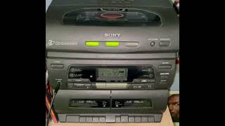 Sony CFD-646 CD Stereo System Still Working After Over Years Old