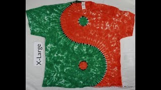 How to Tie-Dye the Yin-Yang design