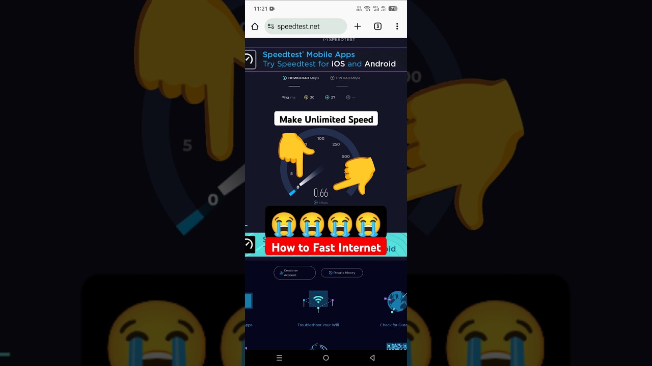 how to internet speed fast in mobile 👍🔥