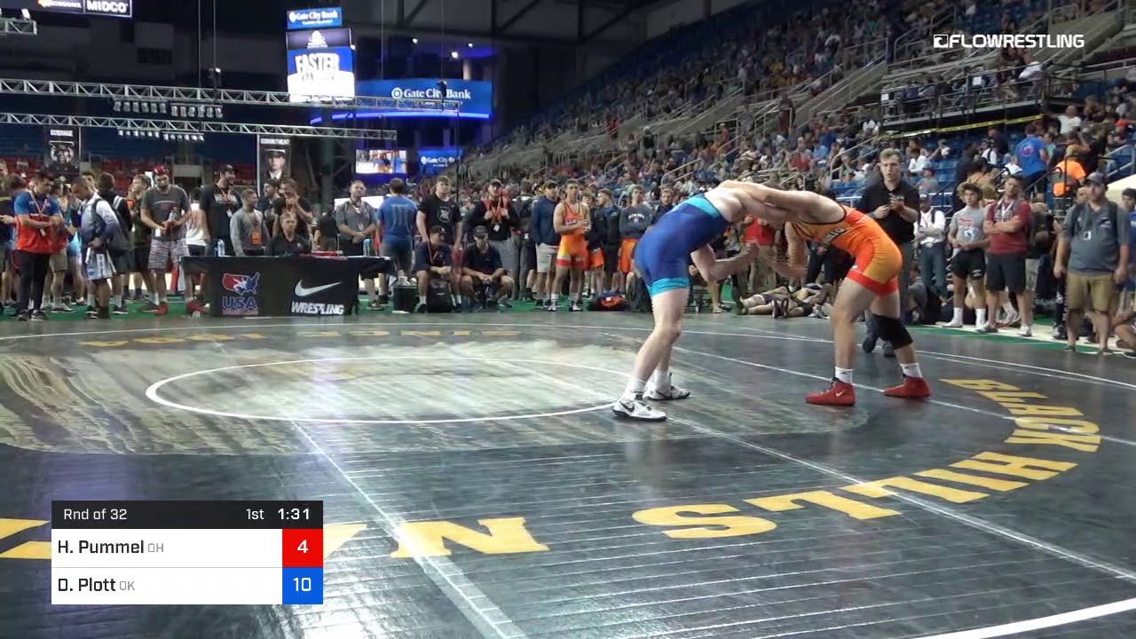 182 Lbs Rnd Of 32 Hayden Pummel Ohio Vs Dustin Plott Oklahoma