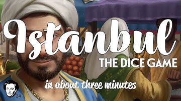 Istanbul the dice game in about 3 minutes