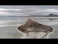 Free Camping Near Bonneville Salt Flats, Drone Footage