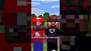 Steve duo in life steal smp #minecraft #lifestealsmp #steveduo