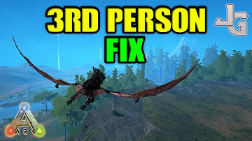 ARK - 3rd person FIX - easy way to fix the weird third person view - Devil knows how to fix it!