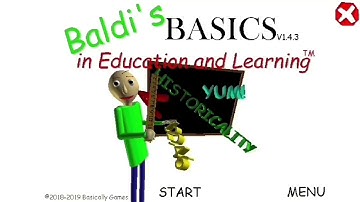 Baldi Basics Intro - Reversed
