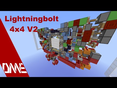 The Lightningbolt 4x4 Piston Door v2 (Halved in size!!!)
