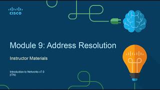 ITN Mod 09: ADDRESS RESOLUTION