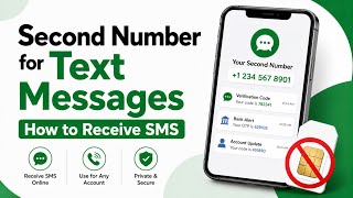 Second Number for Text Messages | How to Receive SMS Second Number for Text Messages | How to Receive SMS
