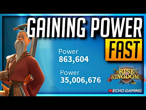 How to Gain Power FAST in Rise of Kingdoms