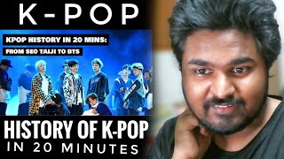 INDIAN YouTuber Reacts to K-POP HISTORY in 20mins | From SeoTaiji to BTS 💖