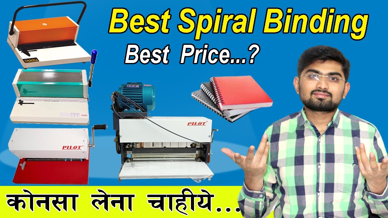 Best spiral binding machine