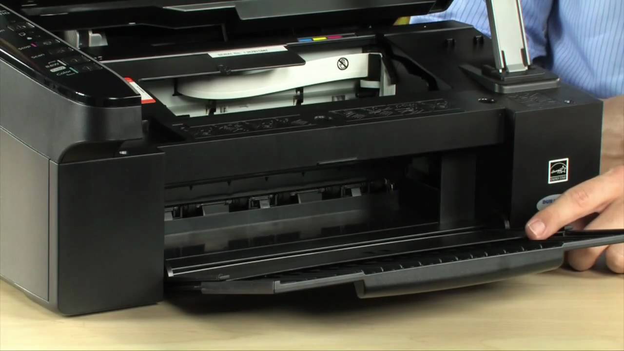 Epson Stylus NX110 All-in-One Color Inkjet Printer - YouTube