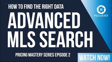 Pricing Mastery Episode #2: Advanced MLS Search - How To Get The Right Data For Non-Standard Homes