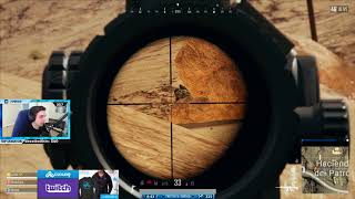 Shroud, Just9n, ChocoTaco PUBG squad (game #1) | Mar 19