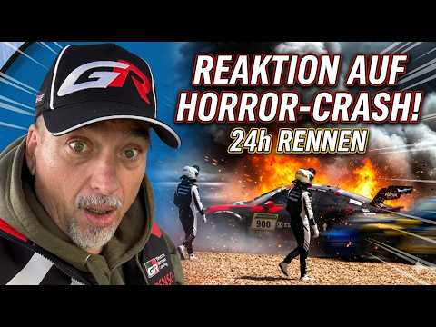 Experienced a HORROR CRASH live! 😱 4 days in a campervan at the Nürburgring 24-hour race