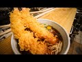 特大海老天 行列 幕末創業老舗蕎麦店 浅草「尾張屋 支店」に密着!