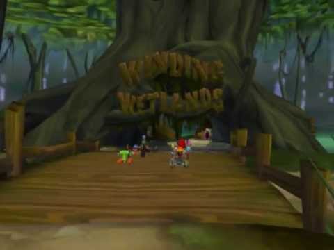 Pac-Man World Rally Music Swap #9 - Winding Wetlands