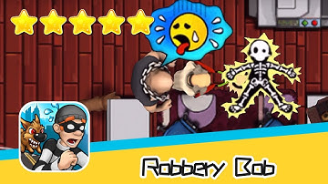 Robbery Bob™ - Level Eight AB - Challenge 12-13 Walkthrough New Game Plus Recommend index five stars