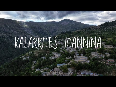 Οι Καλαρρύτες Ιωαννίνων από ψηλά! Kalarites Ioannina from above!