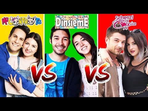 Me contro Te vs Scherzi di Coppia Vs Dinsieme - YouTube