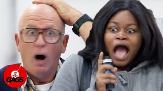 Wig Falls Off Prank