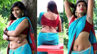 Saree Fashion Video Model Saree Lover Pinki Tiwari