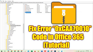 Fix Error “0xCAA70010” Code in Office 365 [ Tutorial ]