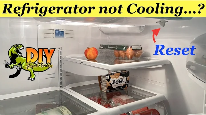 Whirlpool GE Refrigerator not cold/cooling - Reset mother board